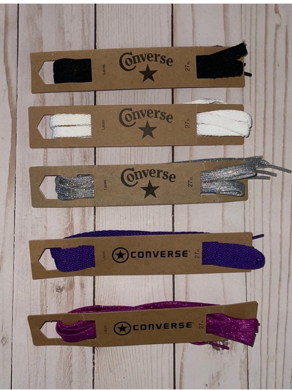 Converse shoelaces NWT
